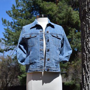 Vintage Bill Blass Jeanswear Denim Jean Jacket